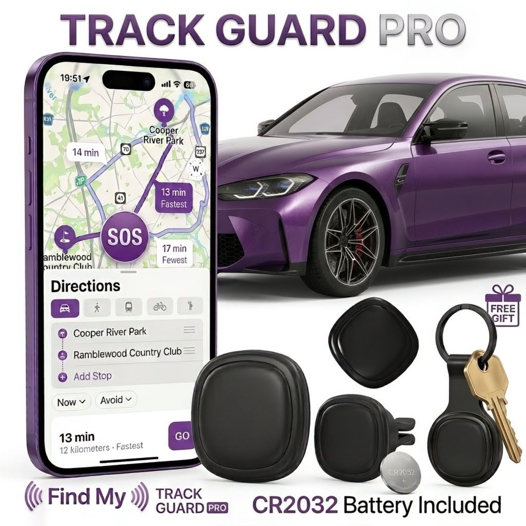 TrackGuard Pro — Magnetic Hidden GPS Tracker for Vehicles